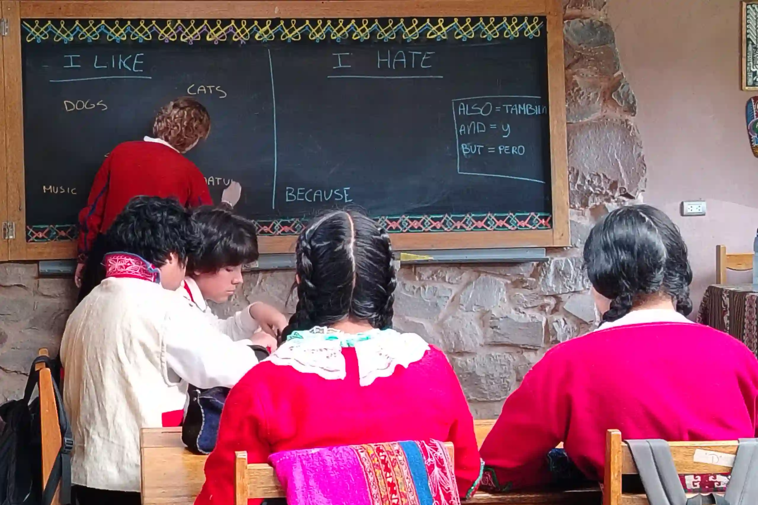 English Voices in the Andes – Teaching